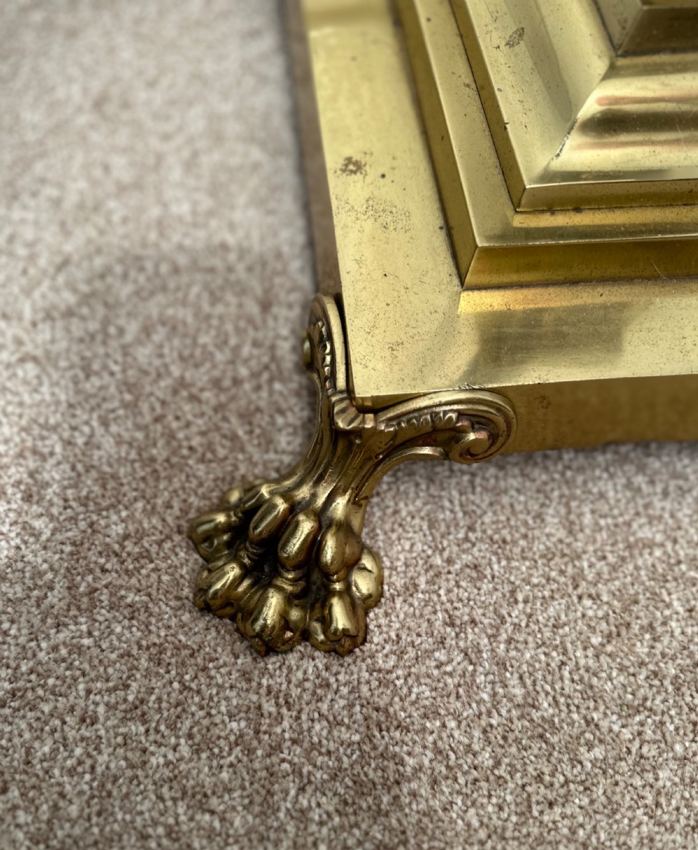 Superb quality Edwardian telescopic standard lamp circa 1900 View VI