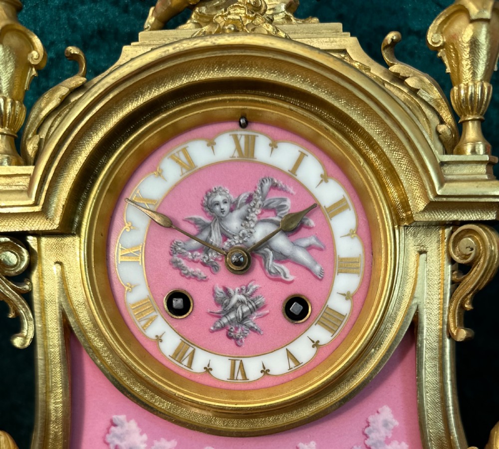 French eight-day striking Clock circa 1875 View IX