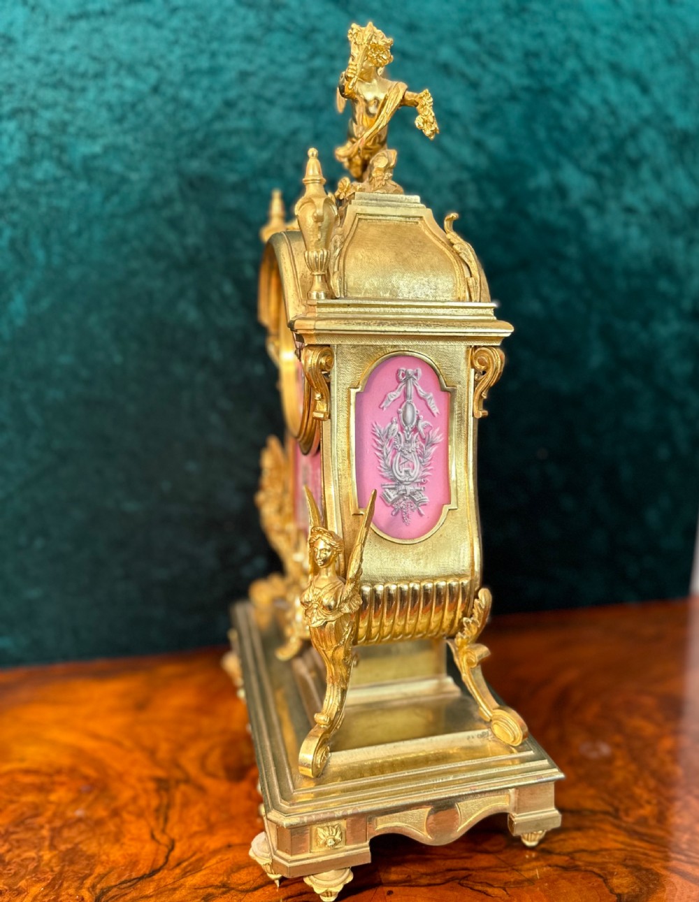 French eight-day striking Clock circa 1875 View X