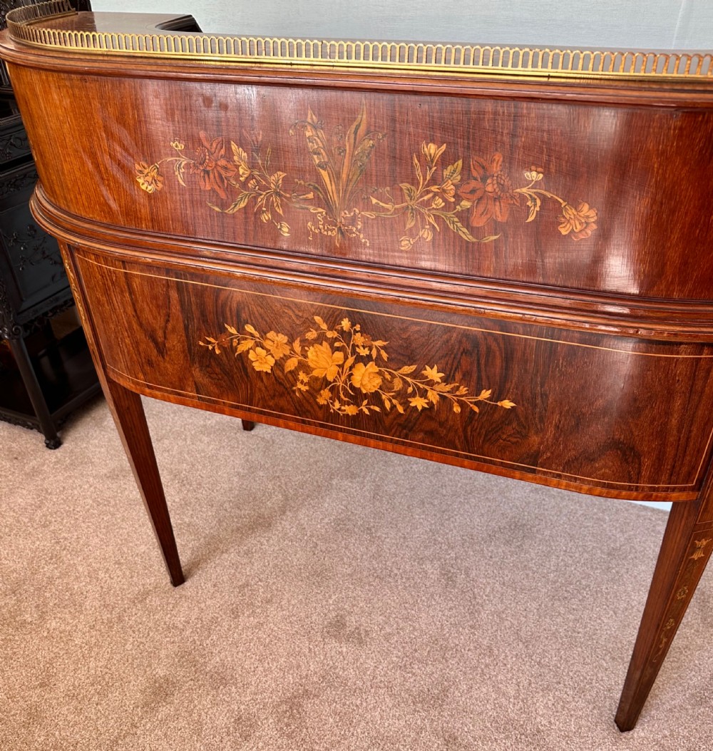 Desk circa, 1890, Carlton House desk. Writing table.  View III