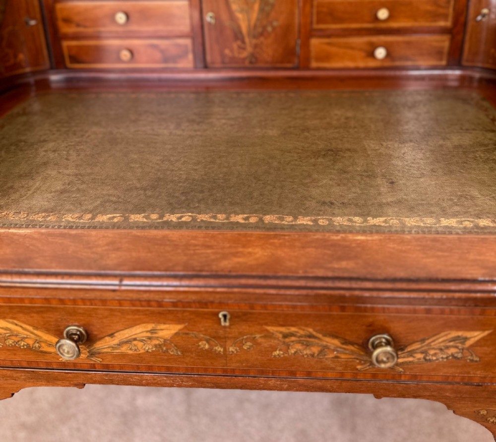 Desk circa, 1890, Carlton House desk. Writing table.  View IX