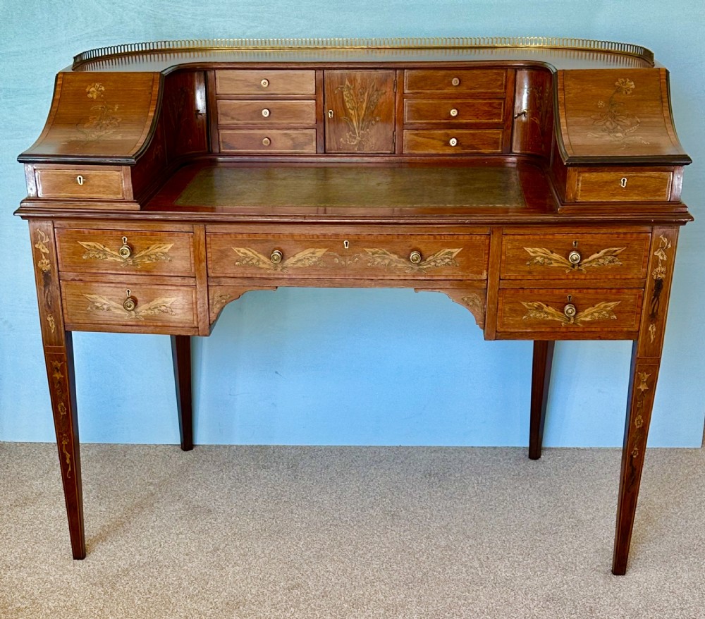 Desk circa, 1890, Carlton House desk. Writing table.  View X