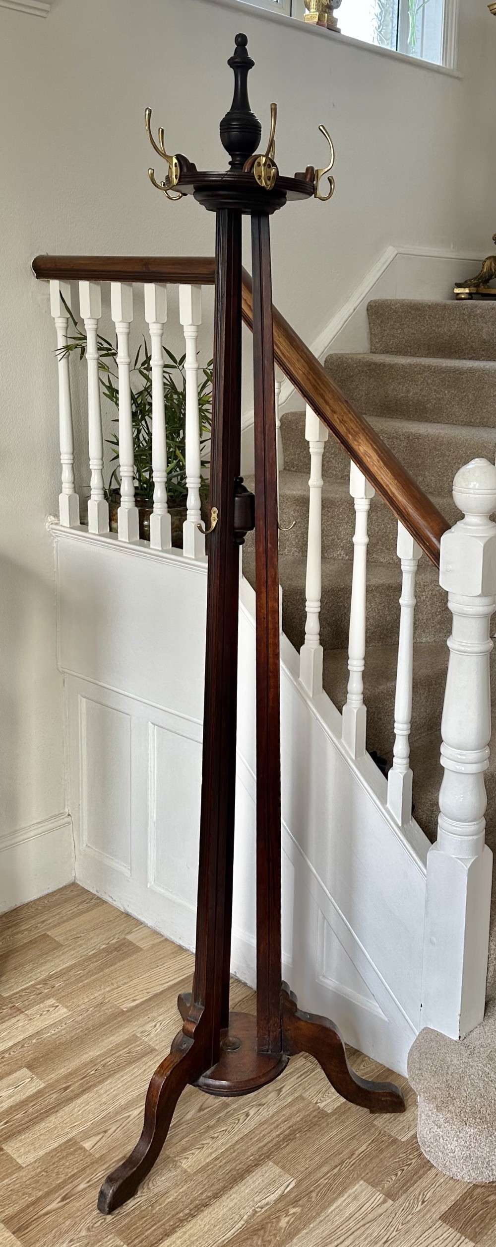 Arts and crafts, Hallstand Circa1910. Hat stand.