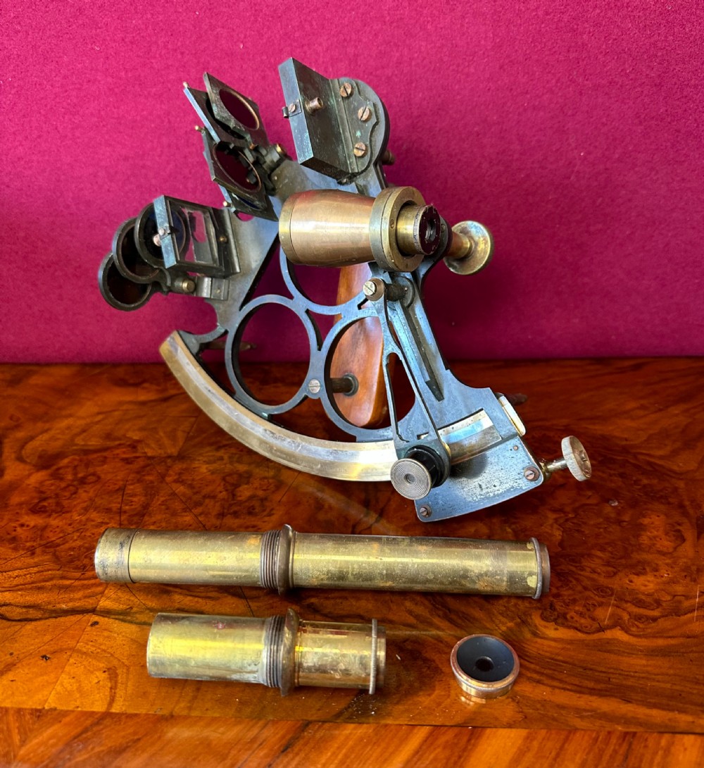Sextant contained  in the original fitted case. View VI