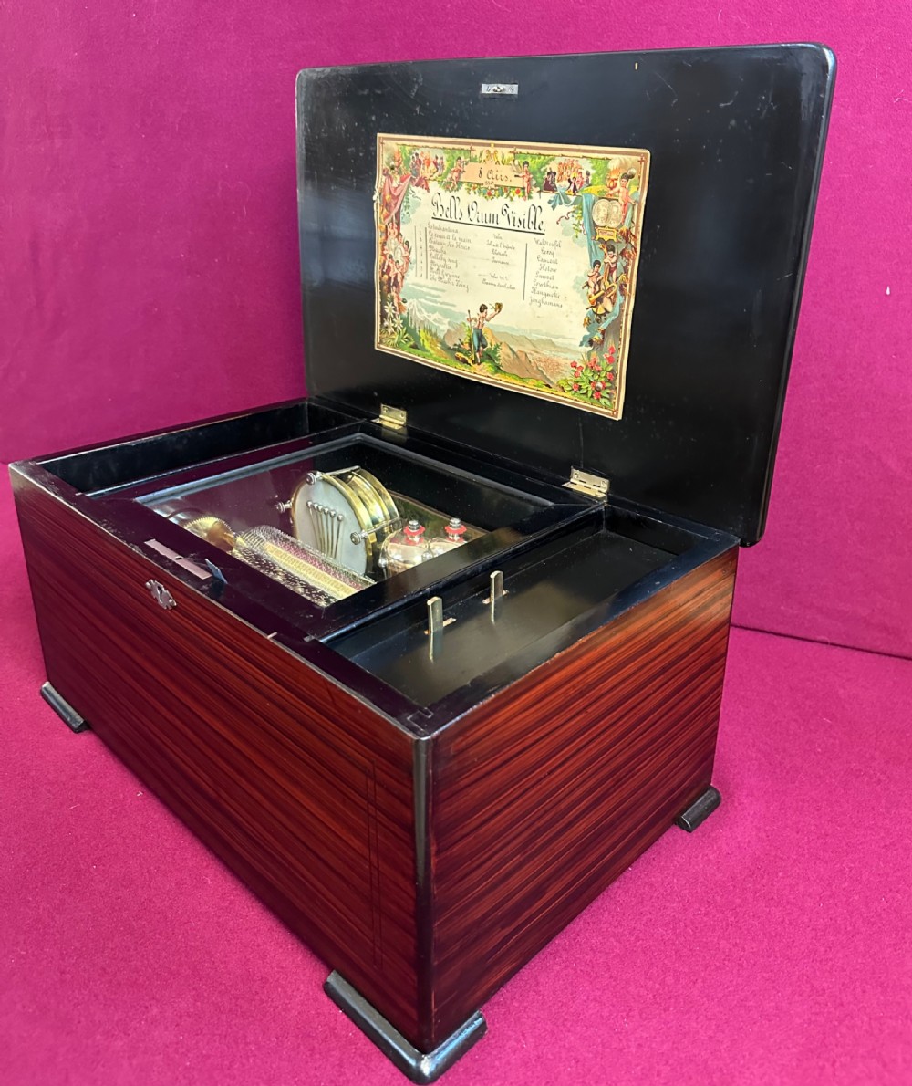 Victorian Music Box circa 1875. Musical Box.