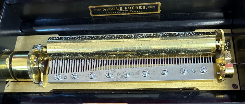Fantastic condition, Nicole Freres Music Box. Victorian, musical box View IV