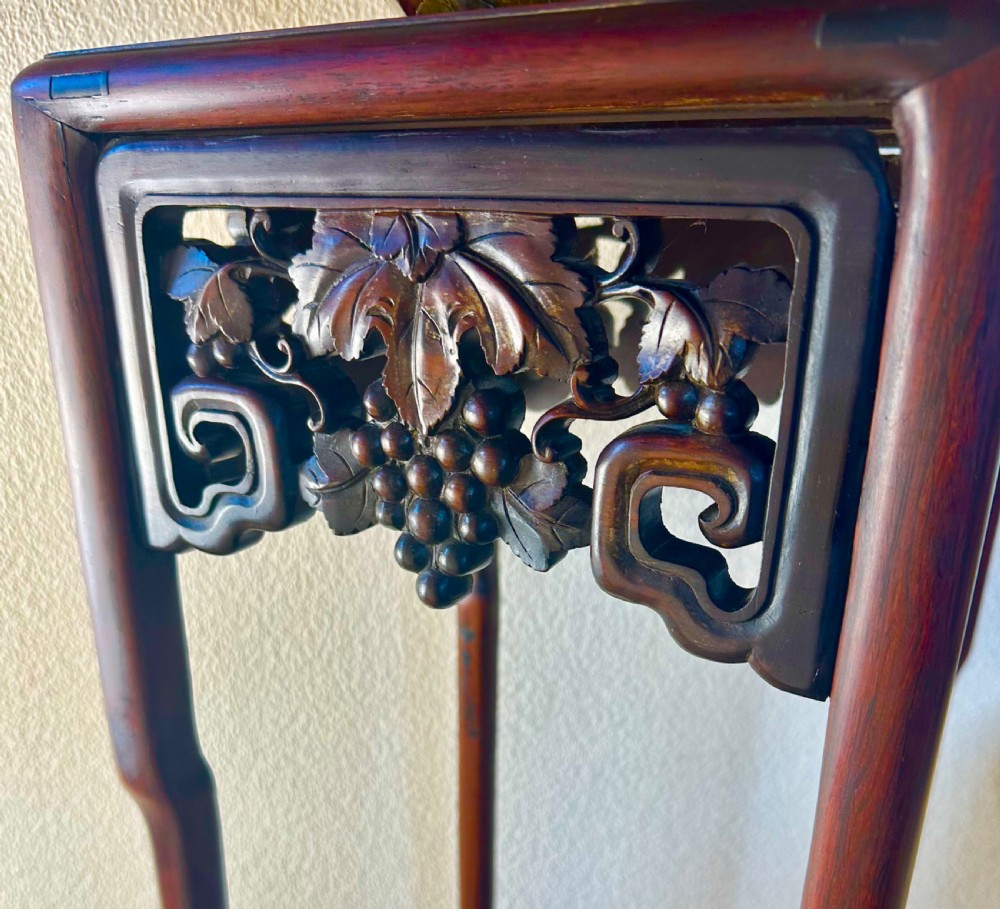 Chinese plant stand, circa 1900 View V