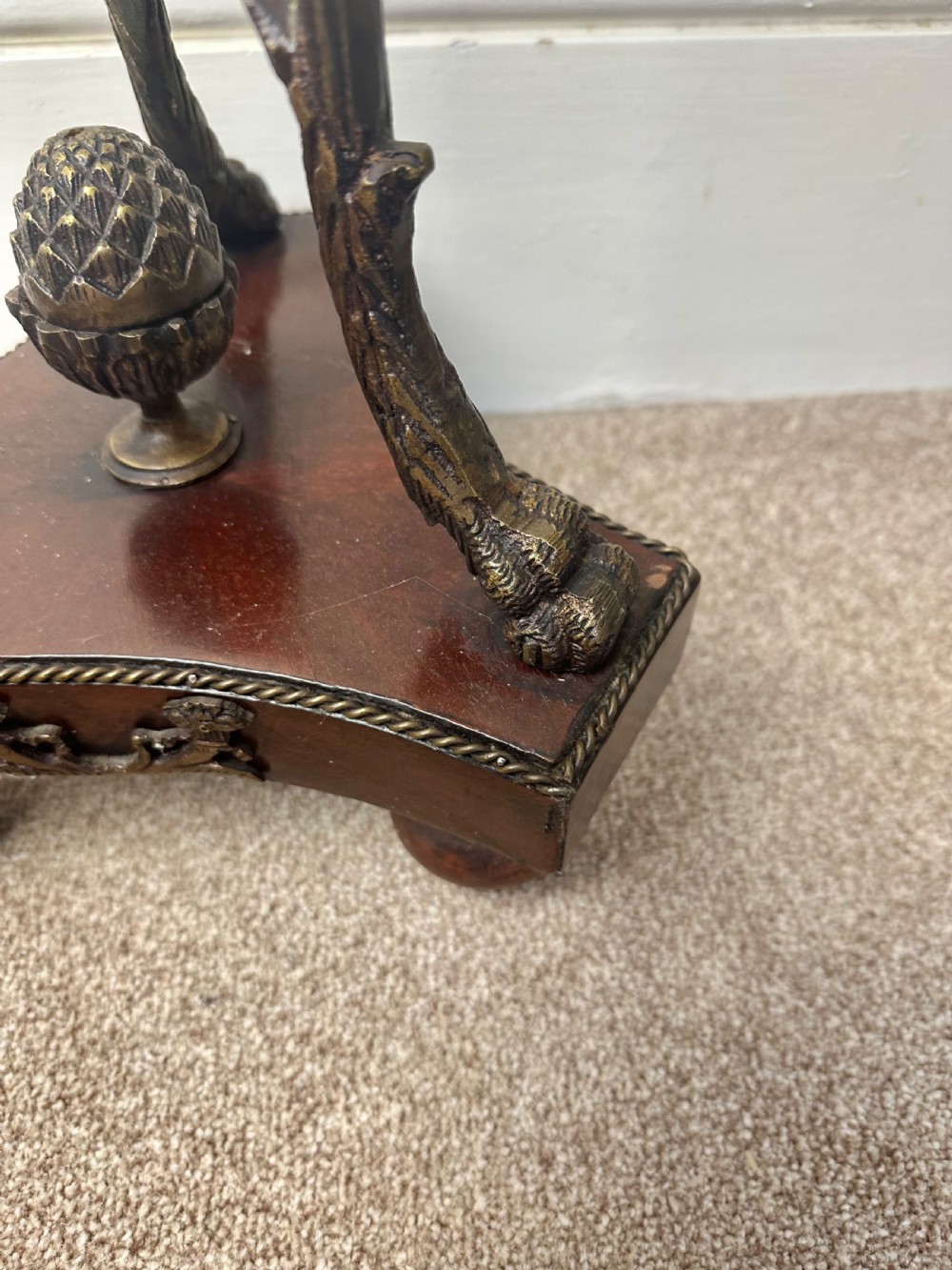 Plant stand circa 1900. Ornate planter.. View VI