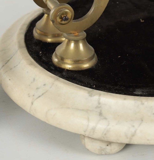 19th century Double Fusee Skeleton , Clock View VI