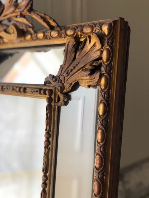 19TH CENTURY FRENCH ANTIQUE GILT LEANER - ADDITIONAL PHOTO 4