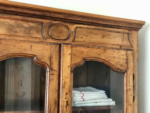 ANTIQUE FRENCH GLAZED DISPLAY CABINET - ADDITIONAL PHOTO 7