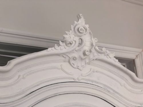 ANTIQUE FRENCH SINGLE ARMOIRE LINEN PRESS - ADDITIONAL PHOTO 4