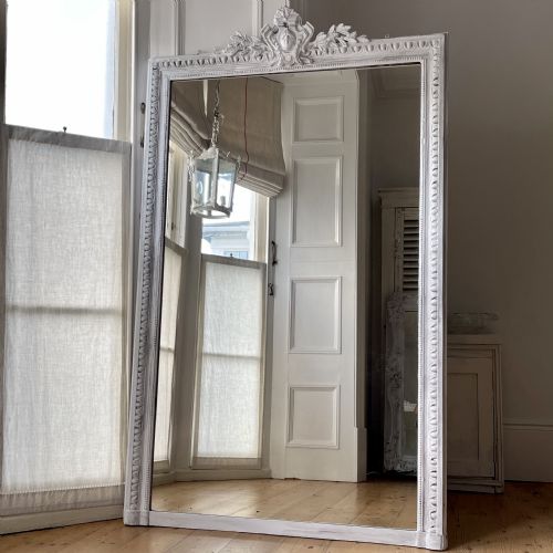 19TH CENTURY FRENCH LEANER MIRROR - ADDITIONAL PHOTO 4
