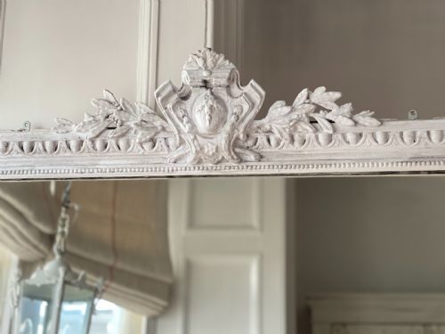 19TH CENTURY FRENCH LEANER MIRROR - ADDITIONAL PHOTO 1