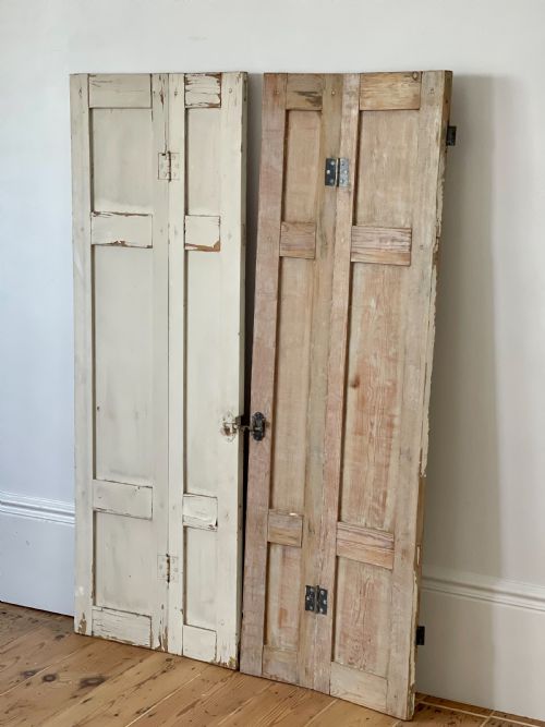 ANTIQUE FRENCH OAK BIFOLDING SHUTTERS - ADDITIONAL PHOTO 7