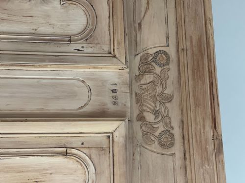 19TH CENTURY FRENCH ARMOIRE WITH HANGING RAIL - ADDITIONAL PHOTO 7