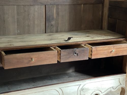 19TH CENTURY FRENCH ARMOIRE WITH HANGING RAIL - ADDITIONAL PHOTO 13