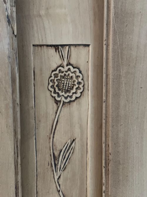 19TH CENTURY FRENCH CABINET LINEN PRESS - ADDITIONAL PHOTO 9