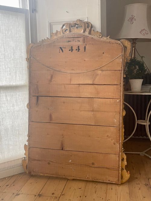 19TH CENTURY FRENCH GILT LOUIS XV MIRROR - ADDITIONAL PHOTO 6