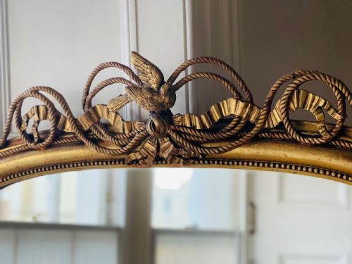 19TH CENTURY FRENCH GILT MIRROR - ADDITIONAL PHOTO 5
