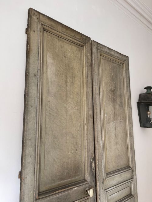 19TH CENTURY FRENCH OAK DOORS - ADDITIONAL PHOTO 6