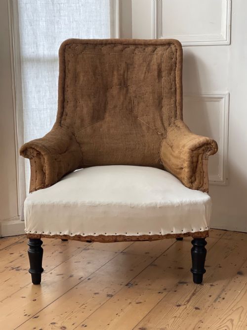 ANTIQUE FRENCH ARMCHAIR - ADDITIONAL PHOTO 2