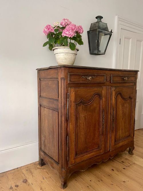 18TH CENTURY FRENCH OAK CUPBOARD BUFFET - ADDITIONAL PHOTO 5