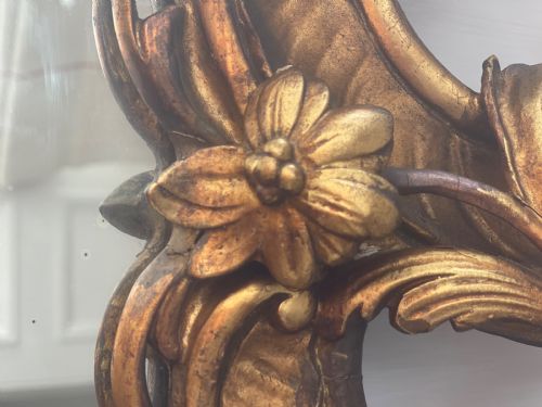 TALL ANTIQUE FRENCH GILT LOUIS XV MIRROR - ADDITIONAL PHOTO 6