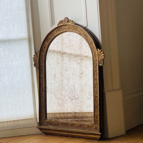 antique french gilt mirror - CATEGORY: ANTIQUE MIRRORS - DATED 19TH CENTURY