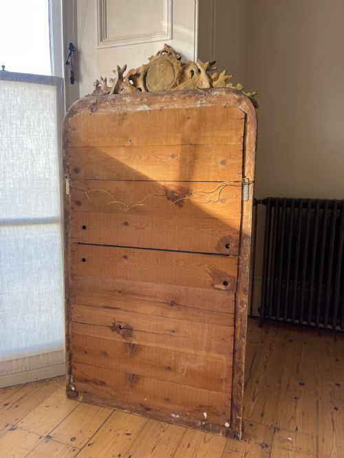 19TH CENTURY FRENCH GILT CHERUB MIRROR - ADDITIONAL PHOTO 4