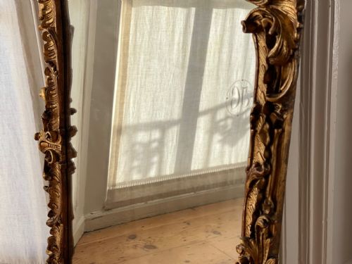 ANTIQUE ITALIAN GILT MIRROR - ADDITIONAL PHOTO 3