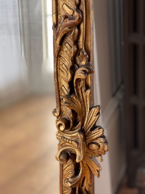 ANTIQUE ITALIAN GILT MIRROR - ADDITIONAL PHOTO 5