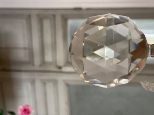 ANTIQUE FRENCH CRYSTAL CHANDELIER - ADDITIONAL PHOTO 5