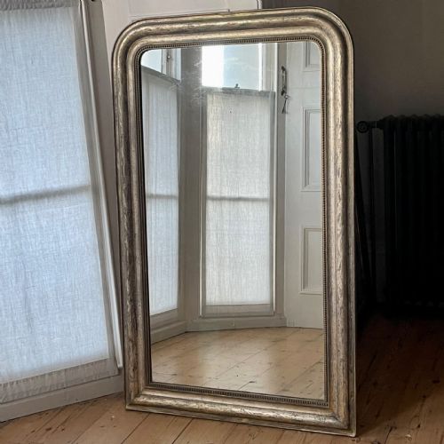 ANTIQUE FRENCH GILT LOUIS PHILIPPE MIRROR - ADDITIONAL PHOTO 6