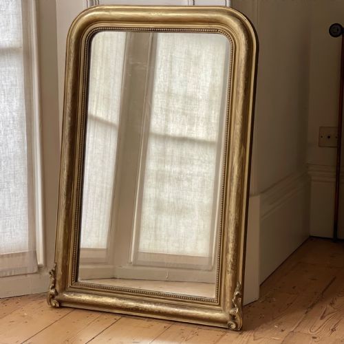 19TH CENTURY FRENCH GILT LOUIS PHILIPPE MIRROR C1850 - ADDITIONAL PHOTO 3