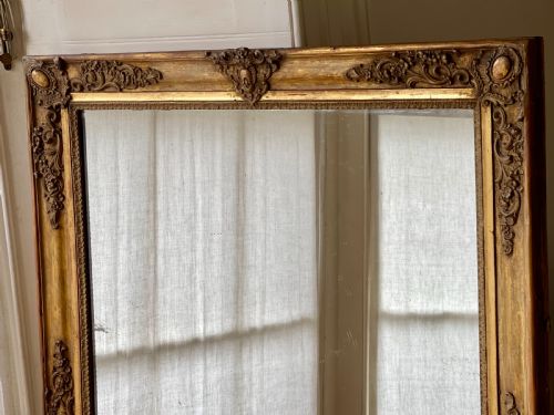 19TH CENTURY FRENCH GILT EMPIRE MIRROR C1830 - ADDITIONAL PHOTO 3
