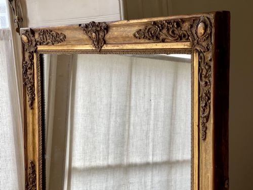 19TH CENTURY FRENCH GILT EMPIRE MIRROR C1830 - ADDITIONAL PHOTO 5