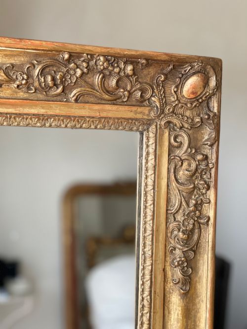 19TH CENTURY FRENCH GILT EMPIRE MIRROR C1830 - ADDITIONAL PHOTO 6