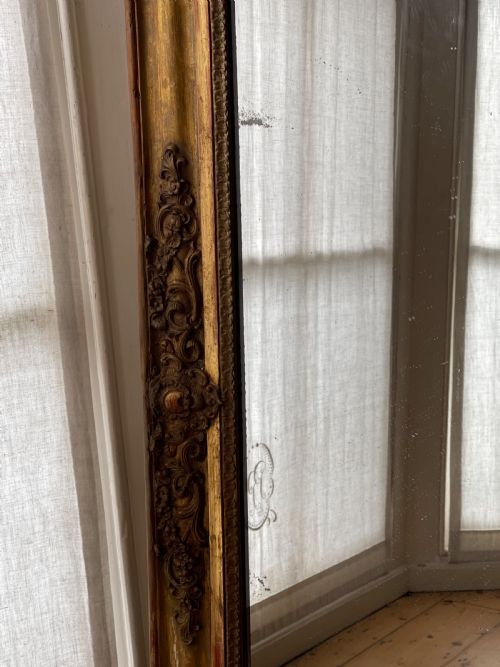19TH CENTURY FRENCH GILT EMPIRE MIRROR C1830 - ADDITIONAL PHOTO 7
