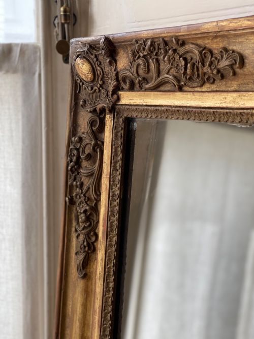 19TH CENTURY FRENCH GILT EMPIRE MIRROR C1830 - ADDITIONAL PHOTO 11