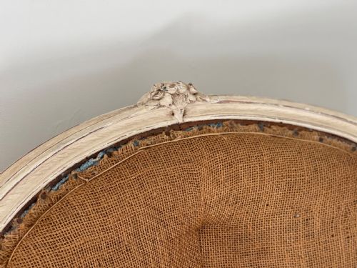 PAIR OF ANTIQUE FRENCH ARMCHAIRS - ADDITIONAL PHOTO 6