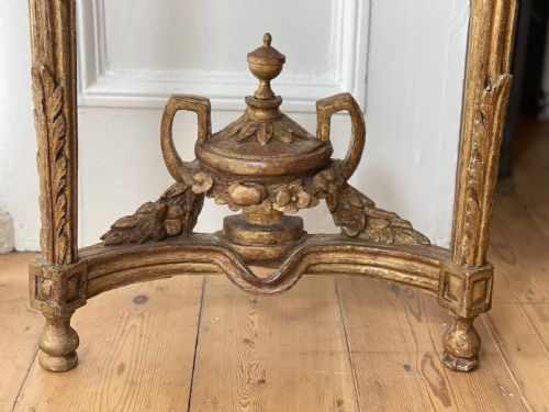 ANTIQUE FRENCH GILT AND MARBLE CONSOLE - ADDITIONAL PHOTO 8