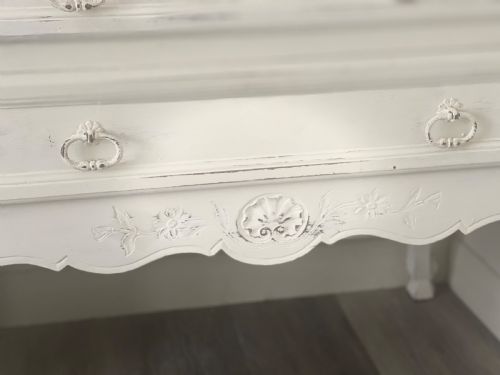 ANTIQUE FRENCH PAINTED CHEST OF DRAWERS - ADDITIONAL PHOTO 7
