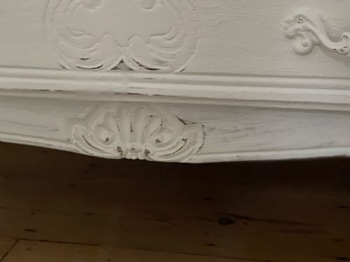 ANTIQUE FRENCH PAINTED CHEST OF DRAWERS - ADDITIONAL PHOTO 8
