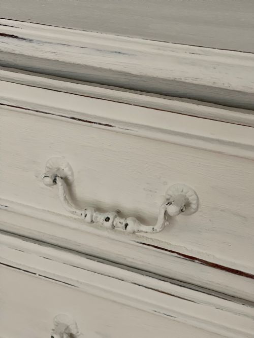 ANTIQUE FRENCH OAK DRAWERS - ADDITIONAL PHOTO 1