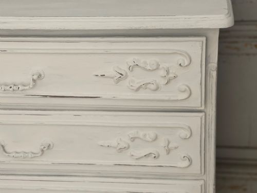 ANTIQUE FRENCH OAK DRAWERS - ADDITIONAL PHOTO 6
