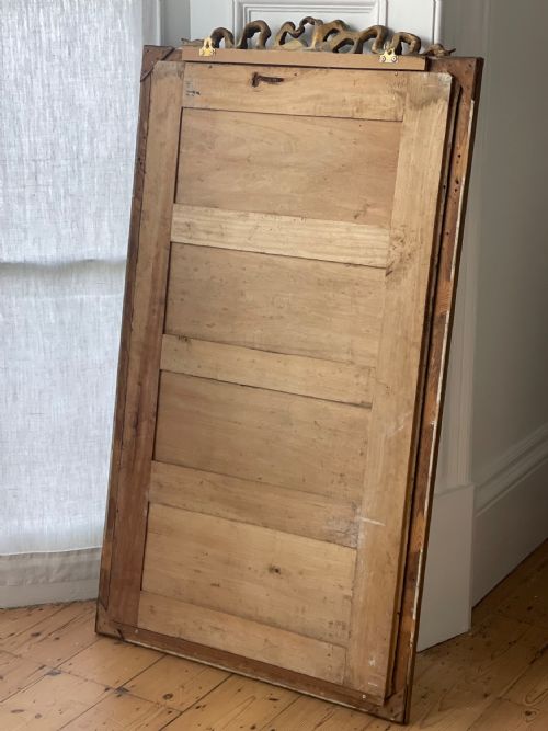 ANTIQUE FRENCH GILT MIRROR BEVELLED GLASS - ADDITIONAL PHOTO 6