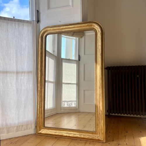 ANTIQUE FRENCH LOUIS PHILIPPE MIRROR C1850 - ADDITIONAL PHOTO 8