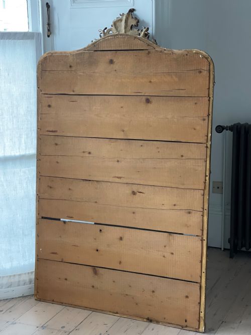 19TH CENTURY FRENCH GILT LOUIS XV MIRROR - ADDITIONAL PHOTO 4