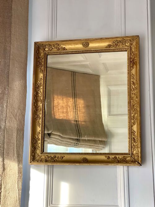 PAIR OF ANTIQUE FRENCH GILT MIRRORS - ADDITIONAL PHOTO 4